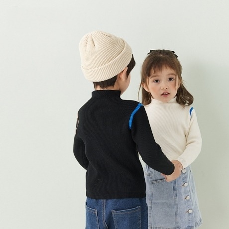 Áo len cổ cao Cool Baby 7403 đen