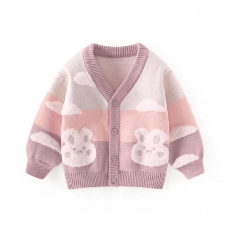 Áo len Cool Baby 4217 thỏ hồng