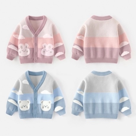 Áo len Cool Baby 4217 thỏ hồng