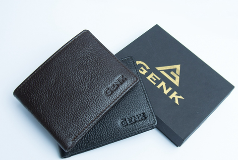 Ví Da Dáng Ngang VD02_Nâu