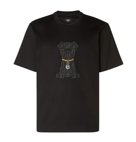 Fendi Black cotton T-shirt