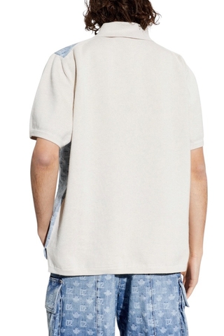 Dsquared2 Blue Polo with monogram