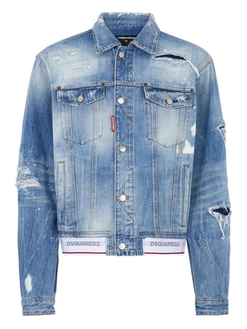 DSQUARED2 light Cool Kids wash over jeans jacket