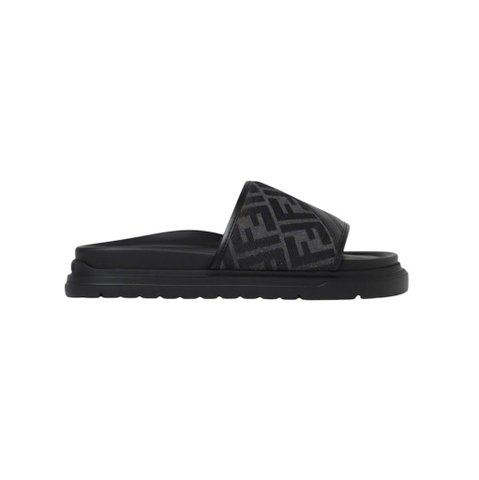 FENDI Diagonal FF jacquard sandals