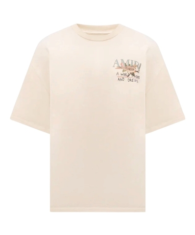 AMIRI Beige T-shirt A World Of Hope And Dreams