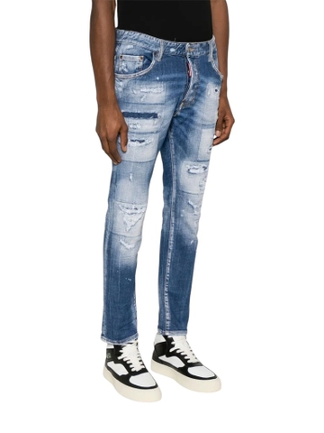 DSQUARED2 distressed slim-leg jeans