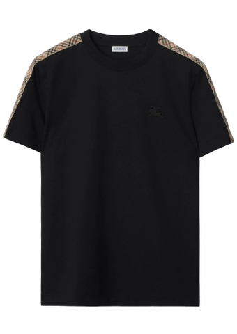 Burberry Cotton t-shirt with checked finishes