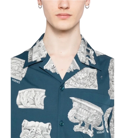 Versace cotton poplin shirt