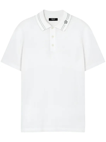 Versace cotton polo shirt