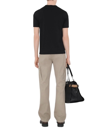 Burberry Cotton t-shirt with checked finishes