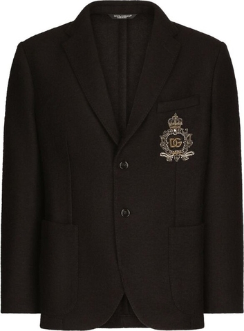 DOLCE&GABBANA  Single-breasted woolen blazer
