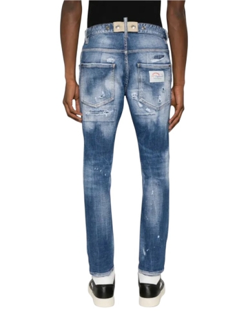 DSQUARED2 distressed slim-leg jeans