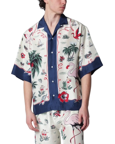 DSQUARED2 Aloha souvenir patterned shirt