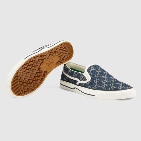 Gucci Men’s Tennis 1977 Slip-on Blue