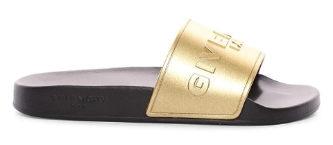 Givenchy Gold Logo Slides