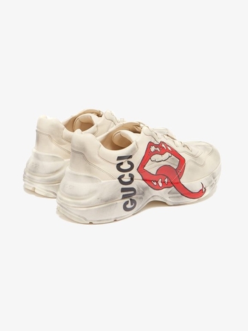 Gucci Rhyton Women Sneaker With Mouth Print