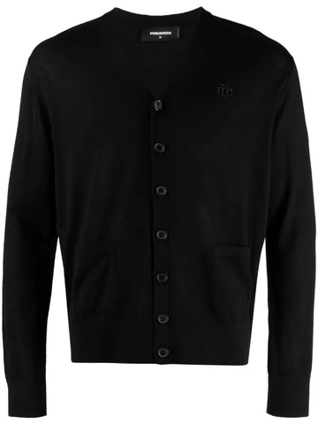 Dsquared2 long-sleeve virgin wool cardigan
