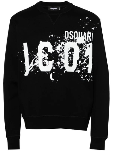 Dsquared2 logo-print cotton sweatshirt