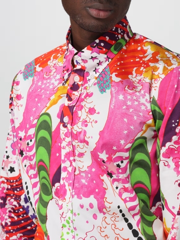 Dsquared2 pointed-collar printed shirt