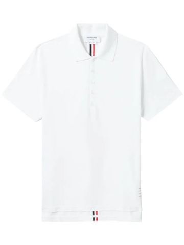 Thom Browne back-stripe polo shirt