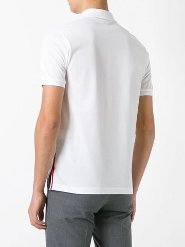 Thom Browne chest pocket polo shirt