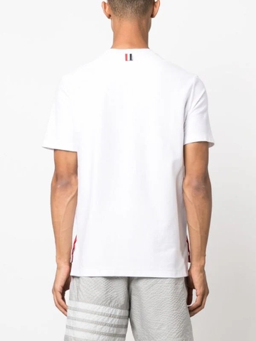 Thom Browne RWB stripe cotton T-shirt