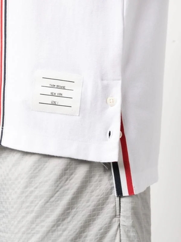 Thom Browne RWB stripe cotton T-shirt