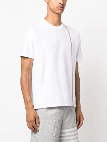Thom Browne RWB stripe cotton T-shirt