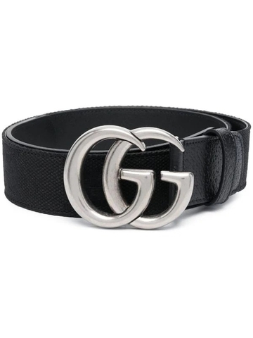 Gucci Double G Marmont leather belt