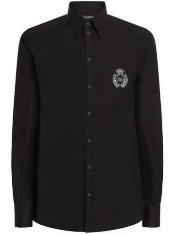 Dolce & Gabbana logo-appliqué shirt