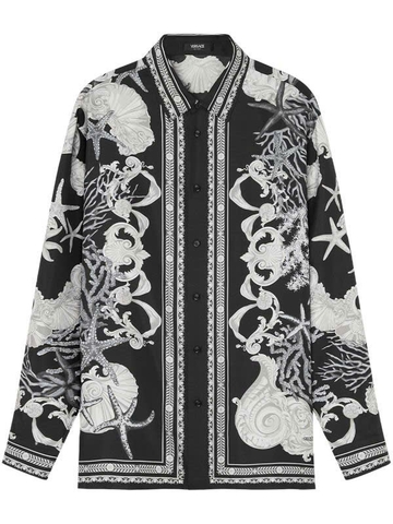 Versace Barocco Sea silk shirt