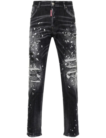 DSQUARED2 Skater distressed straight-leg jeans