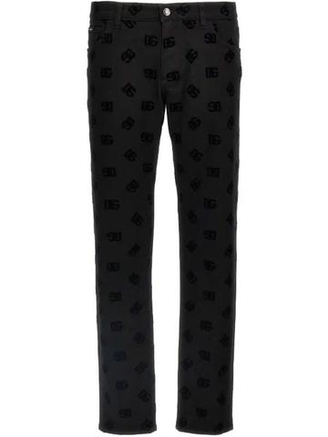 Dolce & Gabbana logo-embossed jeans