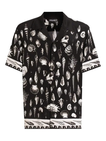Dolce & Gabbana seashell-print shirt