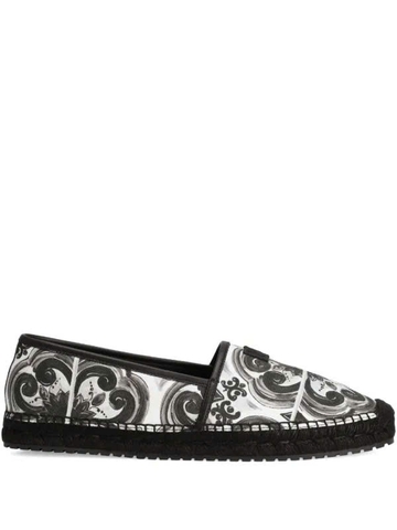 Dolce & Gabbana Majolica-print espadrilles