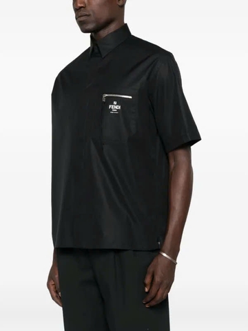 FENDI zip-pocket shirt