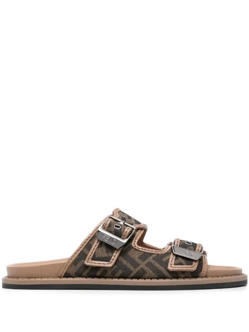 FENDI Feel FF-jacquard sandals