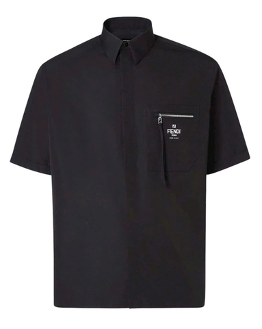 FENDI zip-pocket shirt