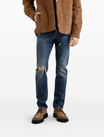 Dolce & Gabbana distressed ripped-knee jeans