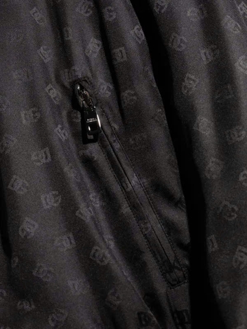 Dolce & Gabbana logo-print bomber jacket