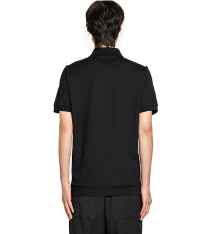Fendi zucca cotton blend polo shirt