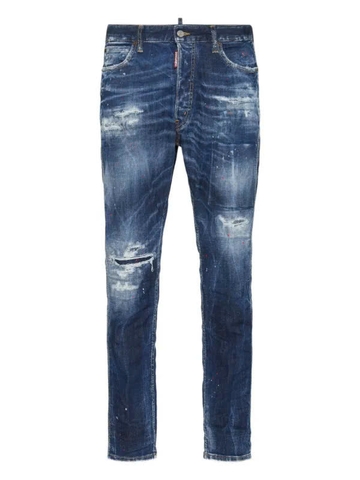 DSQUARED2 ripped washed jeans