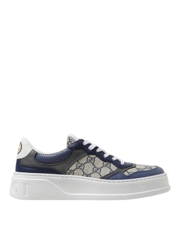 Men's blue chunky sneaker with GG