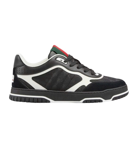 Men's Black Gucci Re-Web sneaker