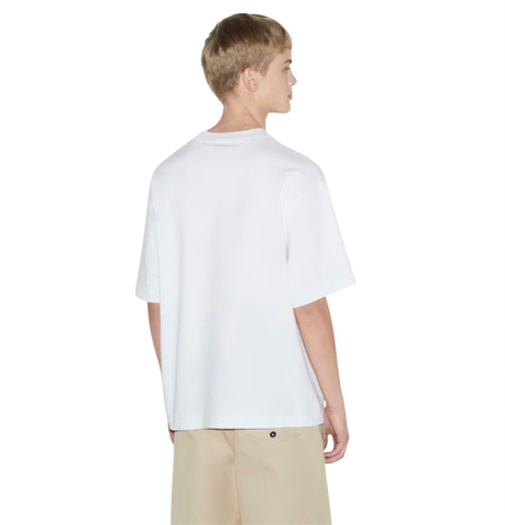 Cotton jersey Black T-shirt with print