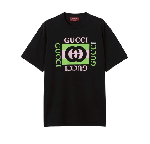 Printed GG cotton jersey T-shirt
