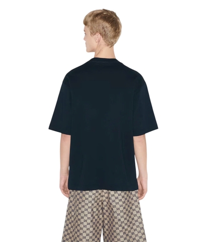 Gucci Cotton jersey T-shirt with Gucci print