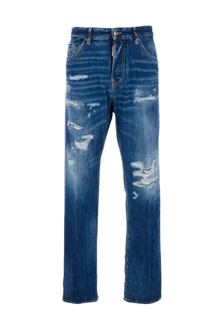DSQUARED2 Blue distressed jeans