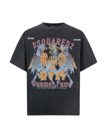 DSQUARED2 Rock Wash Iron shortsleeved T-shirt