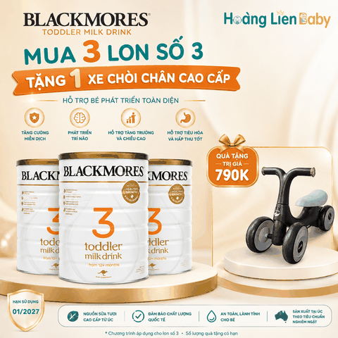 Sữa Blackmores số 1 900g (0–6 tháng) – Mua 4 lon tặng 1 lon cùng loại
